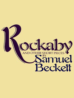 cover image of Rockabye and Other Short Pieces